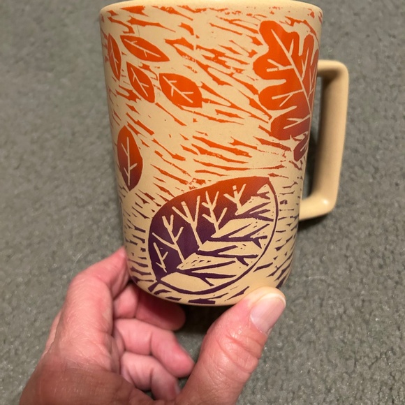 Starbucks 2017 Fall Autumn Leaves Coffee Mug - Picture 1 of 4